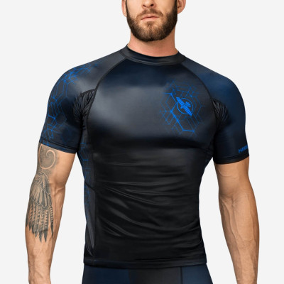 RDX Erupción Guardia Rashguard MMA Rash Vest Camisetas Compresion Termicas Sudor